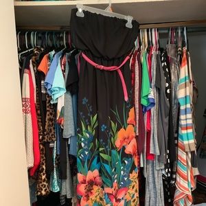 Strapless Maxi dress